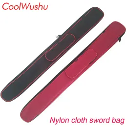 Torby Tai Chi Sword Bag Taiji Broadsword Bag Gruby płótno torba Black and Red Tai Chi Bag 110