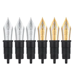 Penne 3pcs Jinhao X159 Penne Funga Sostituito Metal EF/F/M Size Golden/Sier