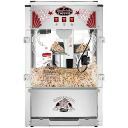 Tillverkare Popcorn Machine Commercial Style Popcorn Popper Machinemakes Ca. 7,5 liter per sats (16 oz.)