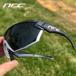 Sunglasses Adjustable Nose Pad Brand NRC Cycling Glasses man Mountain Bike Bicycle Sport Cycling Sunglasses MTB Cycling Eyewear woman UV400