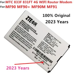 أجهزة التوجيه الأصلية الجديدة 2300mah LI3723T42P3H704572 بطارية MTC 833F 831FS 4G WIFI MODEM لـ ZTE MF90 MF90+ MF90M MF91