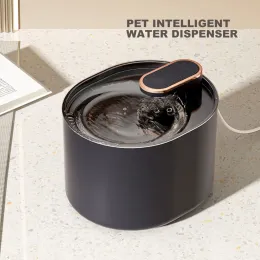 供給3L自動猫の噴水付きLEDライトサイレントペット犬飲料水噴水USB猫電気ミュートウォーターフィーダー