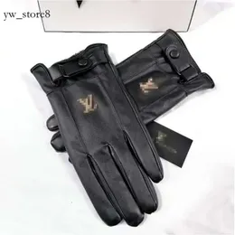 Louies Vuttion Glove Five Fingers Gloves Designer Brand Letter Louse Glove Print