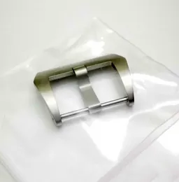 22 mm 24 mm 26 mm di alta qualità OEM Fibbia per tang a vite spazzole per vela argentata per pam in gomma cinghia di orologio in pelle cinguetta2865174