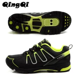 Обувь QQTB22B1285 Мужчина MENS MTB Cycling Shoes. Носимые туфли для горных велосипедов высококачественные гравийные дорожные кроссовки для мужчин Size4049