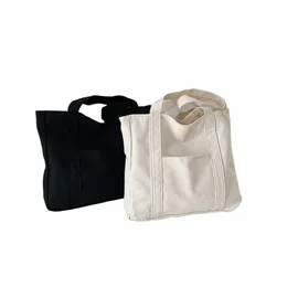 Öko -Umhängetaschen Fi Canvas Große Handtasche Tasche Frauen S4oi#