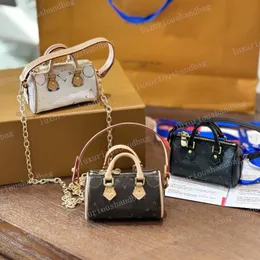 Designer Luxo Speedys Bag Decoration Mini Bolsa de alta qualidade Backpack Zero Carteira