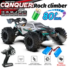 Car 4WD Remote Control Car Off Road 4x4 RC High Speed Truck Super Brushless 50 or 80KM/H Fast Drift Racing Monster Toy Kids Adults