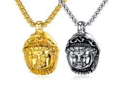 Stainless Steel Meditation Buddha Pendant Necklace for Mens Boys Necklace Chain Set Religous Jewelry for Mens Boys Perfect Gifts8033117