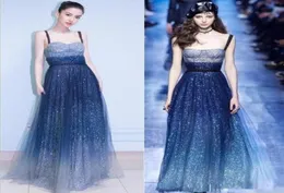 2020 Sparkling Spaghetti Prom -klänning samma stjärnstjärna kjol damer bankett ädla elegant aftonklänning lång fest värd kvinna6594674