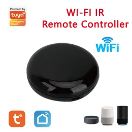 Controle IHSENO Tuya WiFi IR Remote Remote Control Smart Home Controller Universal Infravery for TV Air Condicionador Trabalha com Alexa Google Home