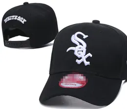 ボールキャップ2023-24 Chicago''White Sox''Unisexファッションワールドシリーズ野球キャップLA NY SNAPBACK HAT MEN LOMES SUN HAT BONE GORRAS EMBROIDERYフィットサイズキャップ卸売a4