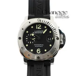 Armbandsur Mens Automatiska mekaniska klockor fulla rostfritt stål Bezel Waterproof Watch de Luxe Dhpenerei Luminous Diving