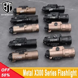 Scopes WADSN Metal Tactical X300U X300 Ultra XH35 X300UHB Pistol Light Hunting Scout Strobe Flashlight Accessories Fit 20mm Rail