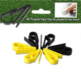 Acessórios de golfe Golf Cigars Cigarte Portable Clips Clamp Minder para Golfers Carts8971780