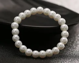 Moda Mulher Jóias Pérolas Artificiais Braceletas Fios de Minchas Purel Pérolas Pérolas Pérolas Livre Navio Free 2024422