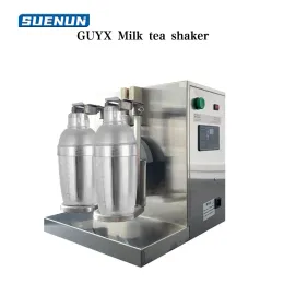 Blenders Commercial Boba shaker Bubble Tea Shaker Doublehead Pearl Milk Tea Shaking Machine Stainless Steel Milk Tea Shaker Cup Shaker