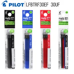 Pens Pilot Frixion Ball Gel Multi Pen Refill 0.5 mm 3refills/lot（1Pack）Black/Red/Blue LFBTRF30EF