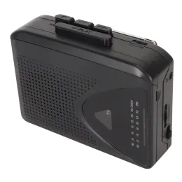 Player Portable Cassette Player Fm Am Радиотеотео -кассета для MP3 -конвертер магнитоспособность с 3,5 -миллиметровым разъемом и динамиком