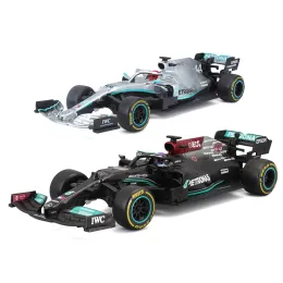 AUTO F1 MERCESAMG TEAM Formula 1 1/24 Modello di auto RC W12#44 W10#44 Lewis Hamilton Remote Control Auto Toy Collection Regalo