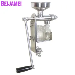 Pressers Beijamei Manual Oil Press Machine Expeller 가정용 오일 추출기 Peanut Nuts Seeds Oil Press Machine