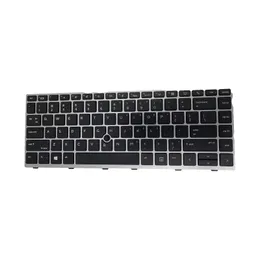 HP EliteBook ABD Backlit Klavye için Yeni Gerçek Klavye L11307-001 L14377-001 Dizüstü Bilgisayar Klavye