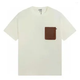 T-shirty T-shirts T-shirts Letni projektanci z górnymi drukowanymi krótkie rękawy Trend Trend e torba 2304