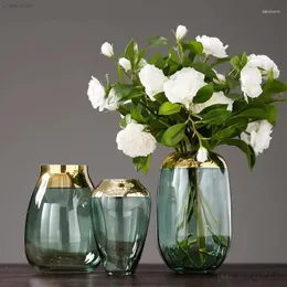 Wazony hydroponiczny lekka dekoracja szkła nordycka phnom wazon przezroczysty układ kwiatowy Penh ślub luksusowy nowoczesny dom
