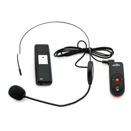 Микрофоны Oxlasers 2,4 г гарнитуры беспроводной микрофон с мини -USB -приемником для преподавательской речи на мегафоне громкоговорителя