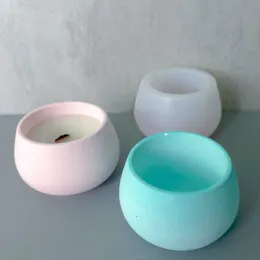 Ceramica rotonda Janle Jarle Silicone Stampo Piatta di deposito fai da te Ornament Creazione di resina epossidica in cronometro VASSO DI CASSE