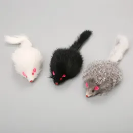 Toys 1pcs False Mouse Cat Pet Toys da 18 cm Cat Longhaired Tail Tops Toys Toys Morb Purry Furry Plush Plush Cat Gat Toy per Pet Cats Dogs Dogs Dogs