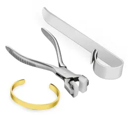 Macchina a filo piegare facilmente i gioielli bracciale che producono braccialetti anello di creazione di utensili impostati materiali in acciaio inossidabile curvo per la pinza materiale