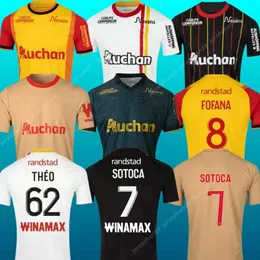 23 24 RC Lens Frankowski Soccer Jerseys Kakuta Ganago Sotoca Fofana Gradit 2023 2024