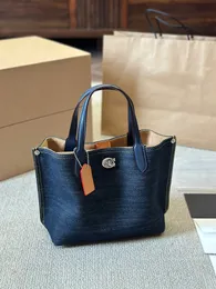Nowa oryginalna skórzana torba na torbę dla kobiet Wysoka jakość dużej jakości torba na ramię Business Ladies Prosty styl torebka Oxford