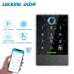 التحكم K2/K2F IP65 ماء أشباه الموصلات بصمة TTLOCK CONTROL Bluetooth v4.0 التحكم في الوصول