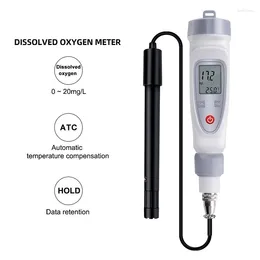 Estilo de caneta portátil Digital dissolvido Medidor de oxigênio Testador de qualidade de água JPB-70A Detector