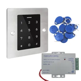 Controllo Metal Waterproof Access Control KeyPad RFID Card 125kHz Embedded RFID Touch Controller Tastiera Controller Smart Lock Apriser