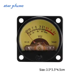 Förstärkare SD39 Tube -förstärkare 35mm VU -mätare med Backlight Driver Board Power Header Pointer Digital Meter DIY Förstärkare Audio VU Header