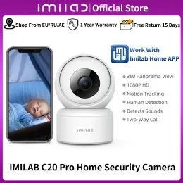 Kontroll IMILAB C20 Pro Hem Säkerhetskamera 2K WiFi IP inomhus Smart Video Surveillance Baby Monitor 360 ° Night Vision Cam Global version