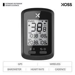 Xoss G Plus GPS -Fahrrad Computer drahtloser wasserdichtes Radfahren Tachometer Ant Fahrradstraße MTB -Zubehör 240411