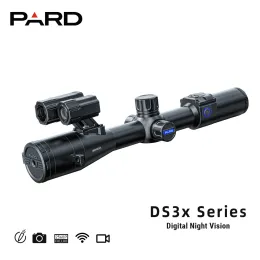 SCOPES Pard DS35 LRF Night Vision Scope Rangefinder Optics Long Eyerelief Display System 2560*1440 DESOLITION مع IR 350M NEW