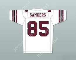 Custom alle Namensnummer Herren Jugend/Kinder Morris Chestnut Travis Sanders 85 Boston Rebels Away Football Trikot enthält Liga-Patch-Top-Top S-6xl