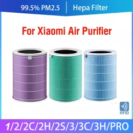 Purifiers PM2.5 HEPA -filter Xiaomi för Xiaomi Air Purifier 2/2C/2H/2S/3/3C/3H/Pro Aktivt kolfilter Xiaomi Air Purifier 2S -filter