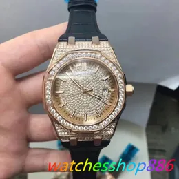 Designer de luxo Classic Fashion Automatic Watch Tamanho 41mm O mostrador é definido com diamantes Strap Sapphire Sapphire Sapphire Property Feature Christmas Gift 01
