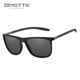 Aksesuarlar Zenottic Square Polarize Güneş Gözlüğü Erkekler Ultralight Karbon Fiber Güneş Gözlükleri Balıkçılık Golf Sporları UV400 Koruma