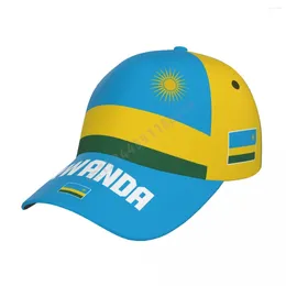 Ball Caps Unisex Rwanda Flag Rwandan для взрослых бейсбол