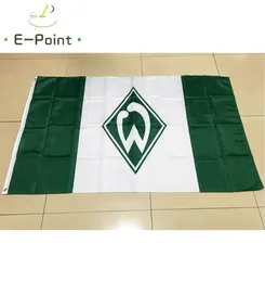 Немецкий SV Werder Bremen 35ft 90cm150cm Polyester Flag Украшение Flying Home Garden Flag Праздничные подарки7491324