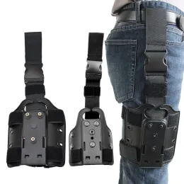 Holsters Tactical Drop Leg Platform for Glock 17 19 Colt 1911 P226 Usp Pistol Thigh Holster Paddle Adapter Hunting Gun Accessories