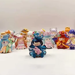 Blind Box Cora Princess Flower Zodic Blind Box Toy Mysterious Box Caja Misteriosa Caixa Surprise Picture Kawaii Girls Birthday Present Y240422
