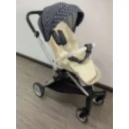 extravagant Strollers# Baby Fashion Designer Single Stroller Safety Car Portable Travel System Simple Luxury Birthday Gift Drop Delivery Baby, Comfortale Soft